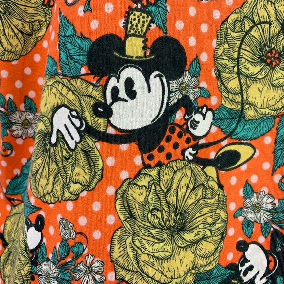 LuLaRoe XXS Disney World Land Mickey Minnie Mouse - Picture 2 of 8